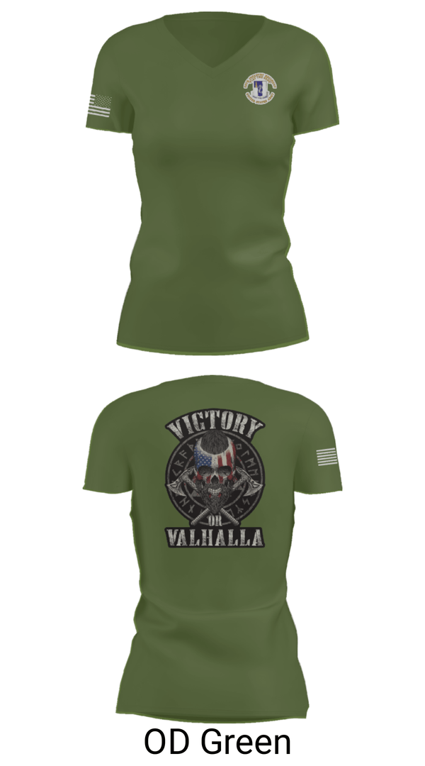 Women's Short Sleeve Vneck Shirt, 1-50 infantry battalion, Army, Teamtime, Team time, sublimation, custom sports apparel, team uniforms, spirit wear, spiritwear, sports uniforms, custom shirts, team store, custom team store, fundraiser sports, apparel fundraiser
