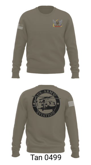 Crew Neck Sweatshirt, A Co 1-13 AVN REGT, Army, Teamtime, Team time, sublimation, custom sports apparel, team uniforms, spirit wear, spiritwear, sports uniforms, custom shirts, team store, custom team store, fundraiser sports, apparel fundraiser
