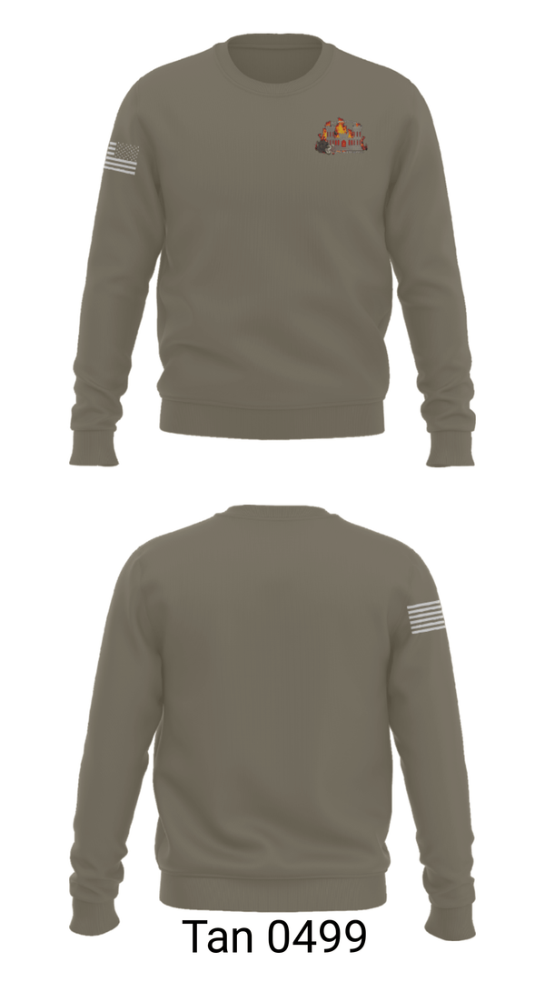 Crew Neck Sweatshirt, 3rd Platoon, Army, Teamtime, Team time, sublimation, custom sports apparel, team uniforms, spirit wear, spiritwear, sports uniforms, custom shirts, team store, custom team store, fundraiser sports, apparel fundraiser