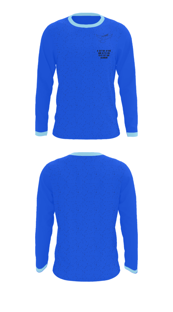 Long Sleeve Performance Shirt, Restoration Ministries Christian Academy, , Teamtime, Team time, sublimation, custom sports apparel, team uniforms, spirit wear, spiritwear, sports uniforms, custom shirts, team store, custom team store, fundraiser sports, apparel fundraiser