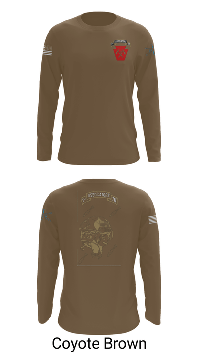 1-111th IN BN 38506759 Long Sleeve Performance Shirt - 11