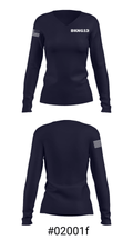 BKNG13 63090835 Women's Long Sleeve V-neck Shirt - 7