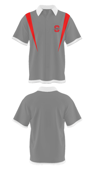 Short Sleeve Bowling Jersey, Shelby Senior High School Bowling, Bowling, Teamtime, Team time, sublimation, custom sports apparel, team uniforms, spirit wear, spiritwear, sports uniforms, custom shirts, team store, custom team store, fundraiser sports, apparel fundraiser