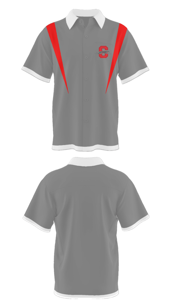 Short Sleeve Bowling Jersey, Shelby Senior High School Bowling, Bowling, Teamtime, Team time, sublimation, custom sports apparel, team uniforms, spirit wear, spiritwear, sports uniforms, custom shirts, team store, custom team store, fundraiser sports, apparel fundraiser