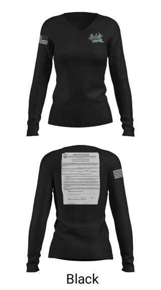 Women's Long Sleeve Vneck Shirt, Ailuk kijen bid, Baseball, Teamtime, Team time, sublimation, custom sports apparel, team uniforms, spirit wear, spiritwear, sports uniforms, custom shirts, team store, custom team store, fundraiser sports, apparel fundraiser