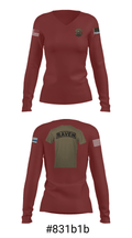 436 SFS DOVER AFB 5343249 Women's Long Sleeve V-neck Shirt - 7