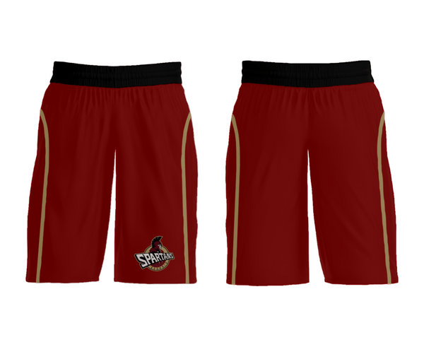 Mens Soccer Shorts, Georgia Spartans Basketball, Men's Basketball, Teamtime, Team time, sublimation, custom sports apparel, team uniforms, spirit wear, spiritwear, sports uniforms, custom shirts, team store, custom team store, fundraiser sports, apparel fundraiser