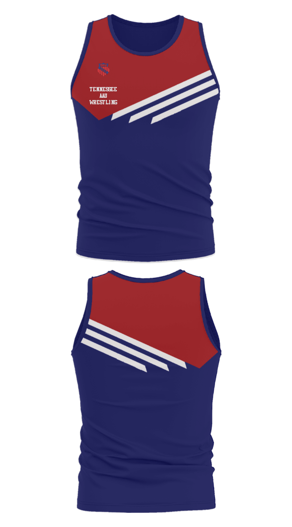 Tank Top, Tennessee Aau Wrestling, Wrestling, Teamtime, Team time, sublimation, custom sports apparel, team uniforms, spirit wear, spiritwear, sports uniforms, custom shirts, team store, custom team store, fundraiser sports, apparel fundraiser