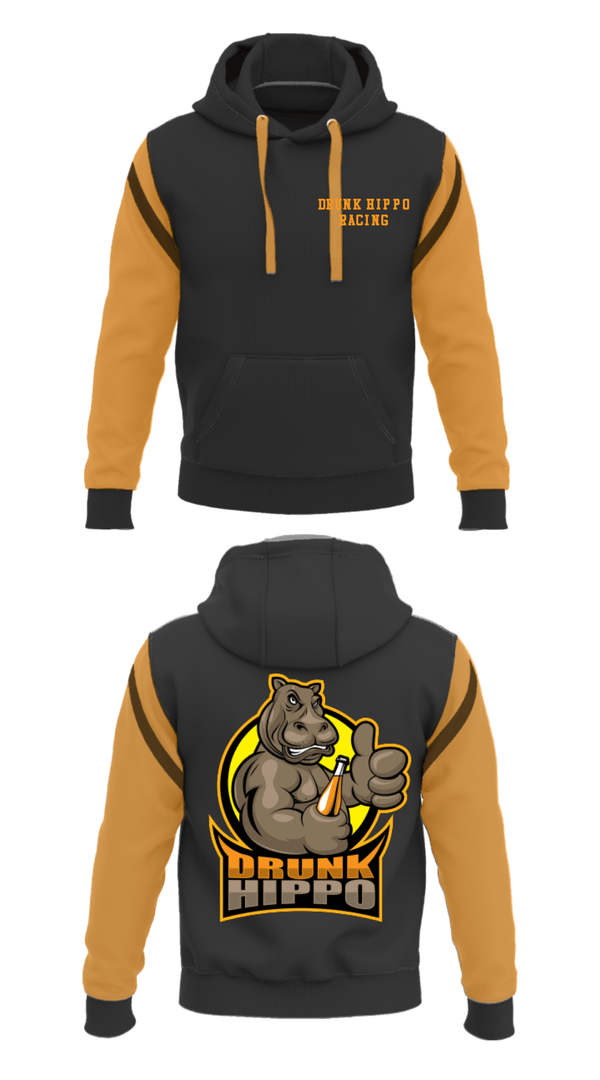 Hoodie, Drunk Hippo Racing, , Teamtime, Team time, sublimation, custom sports apparel, team uniforms, spirit wear, spiritwear, sports uniforms, custom shirts, team store, custom team store, fundraiser sports, apparel fundraiser