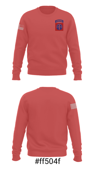 Crew Neck Sweatshirt, , Army, Teamtime, Team time, sublimation, custom sports apparel, team uniforms, spirit wear, spiritwear, sports uniforms, custom shirts, team store, custom team store, fundraiser sports, apparel fundraiser