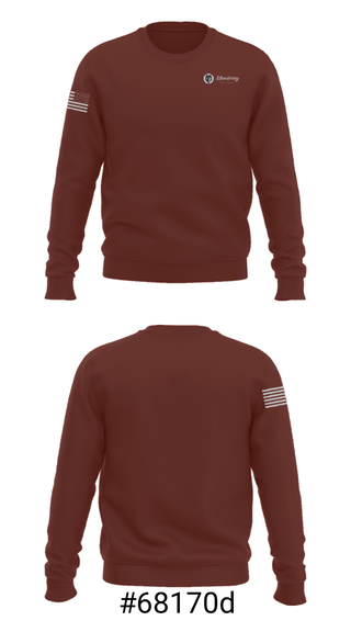 Crew Neck Sweatshirt, Monterey High School, Spirit Store, Teamtime, Team time, sublimation, custom sports apparel, team uniforms, spirit wear, spiritwear, sports uniforms, custom shirts, team store, custom team store, fundraiser sports, apparel fundraiser