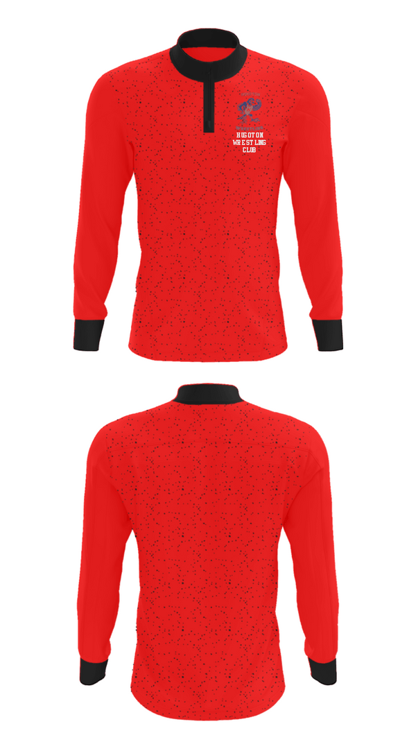 Quarter Zip Jacket, Hugoton Wrestling Club, Wrestling, Teamtime, Team time, sublimation, custom sports apparel, team uniforms, spirit wear, spiritwear, sports uniforms, custom shirts, team store, custom team store, fundraiser sports, apparel fundraiser
