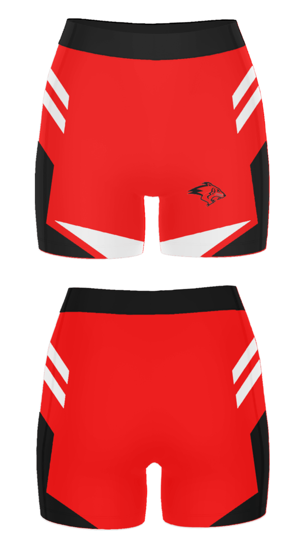 Women's Compression Shorts, Richfield High School, Spirit Store, Teamtime, Team time, sublimation, custom sports apparel, team uniforms, spirit wear, spiritwear, sports uniforms, custom shirts, team store, custom team store, fundraiser sports, apparel fundraiser