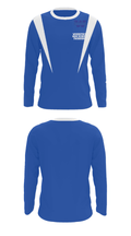 Woodstock High School Swimming 84848036 Long Sleeve Performance Shirt - 29