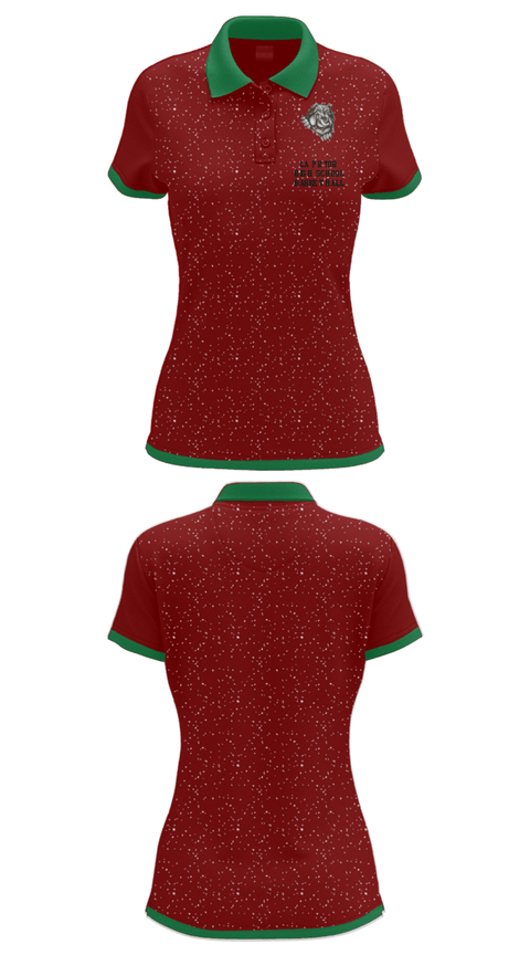 Women's Short Sleeve Performance Polo, La Pryor High School Basketball, Men's Basketball, Teamtime, Team time, sublimation, custom sports apparel, team uniforms, spirit wear, spiritwear, sports uniforms, custom shirts, team store, custom team store, fundraiser sports, apparel fundraiser