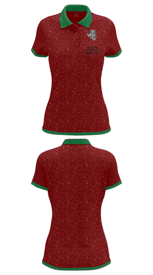 Women's Short Sleeve Performance Polo, La Pryor High School Basketball, Men's Basketball, Teamtime, Team time, sublimation, custom sports apparel, team uniforms, spirit wear, spiritwear, sports uniforms, custom shirts, team store, custom team store, fundraiser sports, apparel fundraiser