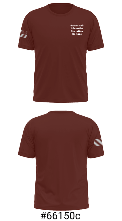 Savannah Adventist Christian School 20295911 Short Sleeve Performance Shirt - 19