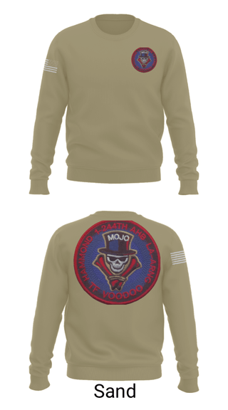 Crew Neck Sweatshirt, 1-244th AASF, National Guard, Teamtime, Team time, sublimation, custom sports apparel, team uniforms, spirit wear, spiritwear, sports uniforms, custom shirts, team store, custom team store, fundraiser sports, apparel fundraiser