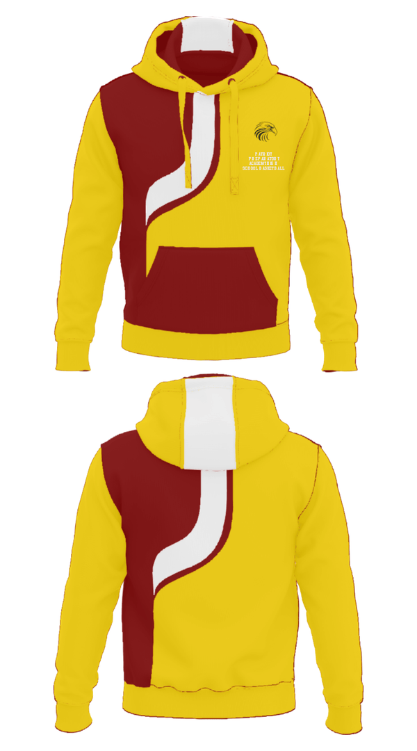 Hoodie, Patriot Preparatory Academy High School Basketball, Men's Basketball, Teamtime, Team time, sublimation, custom sports apparel, team uniforms, spirit wear, spiritwear, sports uniforms, custom shirts, team store, custom team store, fundraiser sports, apparel fundraiser