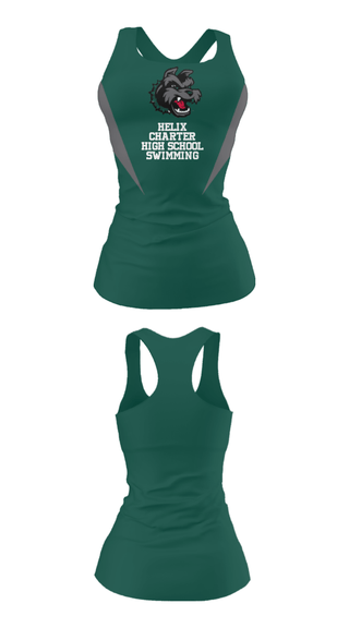 Tank Top, Helix Charter High School Swimming, Swimming, Teamtime, Team time, sublimation, custom sports apparel, team uniforms, spirit wear, spiritwear, sports uniforms, custom shirts, team store, custom team store, fundraiser sports, apparel fundraiser