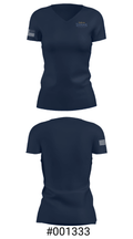 Saseas Titans Athletics 68551742 Women's Short Sleeve V-neck Shirt - 21