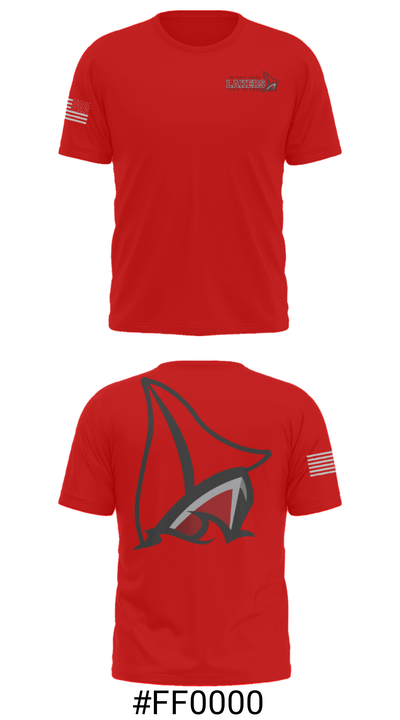 Detroit Lakes High School Swimming 15957792 Short Sleeve Performance Shirt - 19