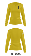 Santa Fe High School Wrestling 7737121 Women's Long Sleeve V-neck Shirt - 20