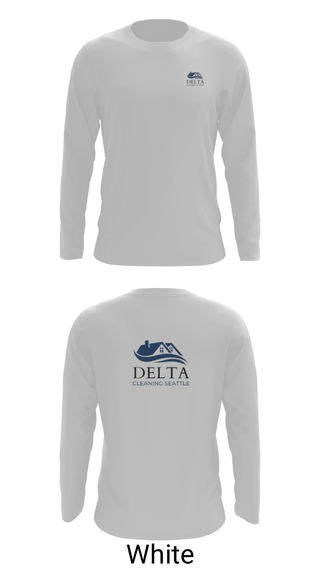 Long Sleeve Performance Shirt, Delta cleaning LLC, , Teamtime, Team time, sublimation, custom sports apparel, team uniforms, spirit wear, spiritwear, sports uniforms, custom shirts, team store, custom team store, fundraiser sports, apparel fundraiser