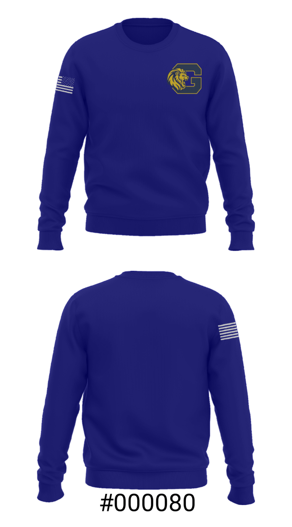 Crew Neck Sweatshirt, Gloucester City Senior High School Bowling, Bowling, Teamtime, Team time, sublimation, custom sports apparel, team uniforms, spirit wear, spiritwear, sports uniforms, custom shirts, team store, custom team store, fundraiser sports, apparel fundraiser