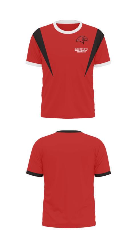Short Sleeve Performance Shirt, Saranac Youth Wrestling Club - Redhawks, Wrestling, Teamtime, Team time, sublimation, custom sports apparel, team uniforms, spirit wear, spiritwear, sports uniforms, custom shirts, team store, custom team store, fundraiser sports, apparel fundraiser