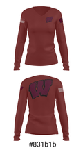 Whitman 29193337 Women's Long Sleeve V-neck Shirt - 20