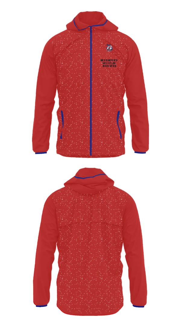 Windbreaker, Michigan Youth Wrestling Association, Wrestling, Teamtime, Team time, sublimation, custom sports apparel, team uniforms, spirit wear, spiritwear, sports uniforms, custom shirts, team store, custom team store, fundraiser sports, apparel fundraiser