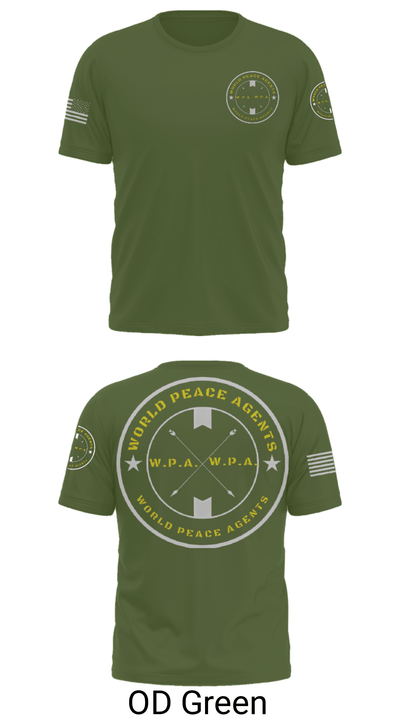 WPA 1st Infantry 46853550 Short Sleeve Performance Shirt - 30