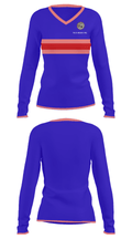 The Band Arrival 61588788 Women's Long Sleeve V-neck Shirt - 24