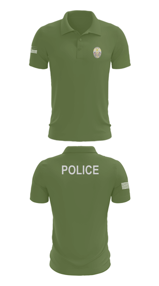 Short Sleeve Performance Polo, Miami Police Department, Police, Teamtime, Team time, sublimation, custom sports apparel, team uniforms, spirit wear, spiritwear, sports uniforms, custom shirts, team store, custom team store, fundraiser sports, apparel fundraiser