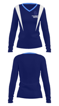 Scott Community High School Wrestling 11619044 Women's Long Sleeve V-neck Shirt - 29