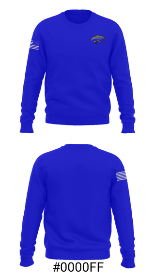 Crew Neck Sweatshirt, White Pine Middle School, Spirit Store, Teamtime, Team time, sublimation, custom sports apparel, team uniforms, spirit wear, spiritwear, sports uniforms, custom shirts, team store, custom team store, fundraiser sports, apparel fundraiser