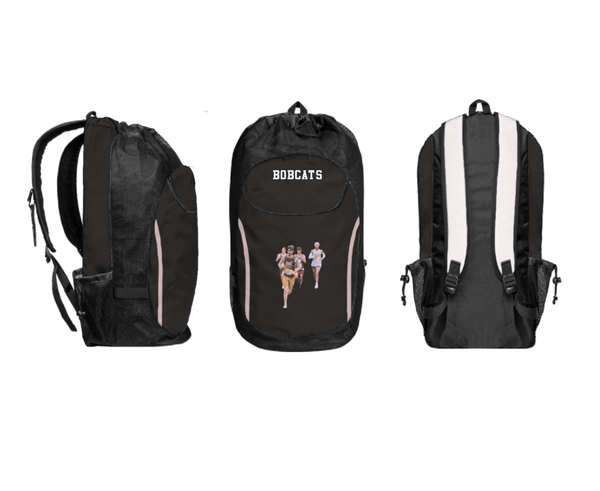 Gear Bag, Bobcats, Cross Country, Teamtime, Team time, sublimation, custom sports apparel, team uniforms, spirit wear, spiritwear, sports uniforms, custom shirts, team store, custom team store, fundraiser sports, apparel fundraiser