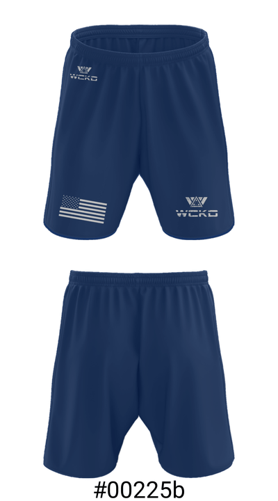 PA WCKD Airsoft Organization 30640517 Athletic Shorts With Pockets - 15