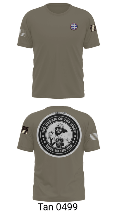 263rd QM 2065282 Short Sleeve Performance Shirt - 38
