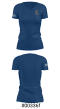Smithfield-Selma High School 78186142 Women's Short Sleeve V-neck Shirt - 21