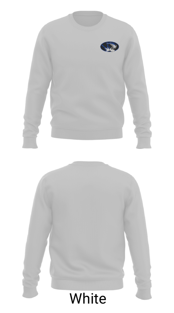 Crew Neck Sweatshirt, Stroud Middle School Basketball, Women's Basketball, Teamtime, Team time, sublimation, custom sports apparel, team uniforms, spirit wear, spiritwear, sports uniforms, custom shirts, team store, custom team store, fundraiser sports, apparel fundraiser
