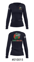 Junk Heroes 27502871 Women's Long Sleeve V-neck Shirt - 20