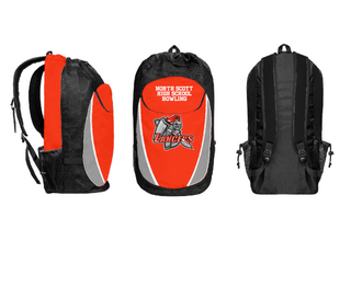 Gear Bag, North Scott High School Bowling, Bowling, Teamtime, Team time, sublimation, custom sports apparel, team uniforms, spirit wear, spiritwear, sports uniforms, custom shirts, team store, custom team store, fundraiser sports, apparel fundraiser