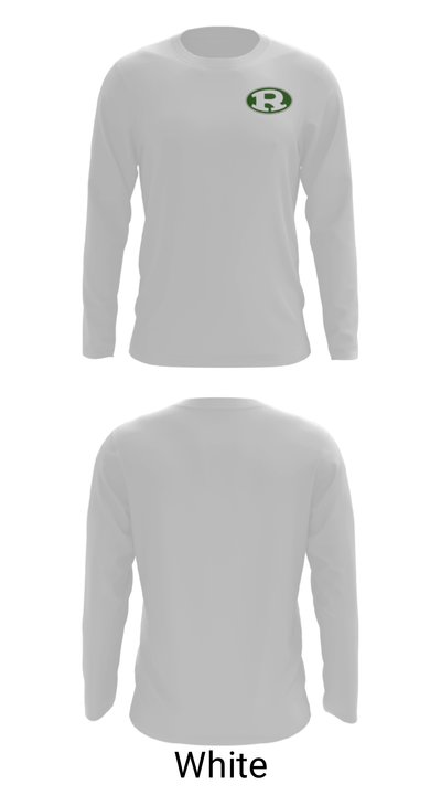 Ridley High School Swimming 642622 Long Sleeve Performance Shirt - 4