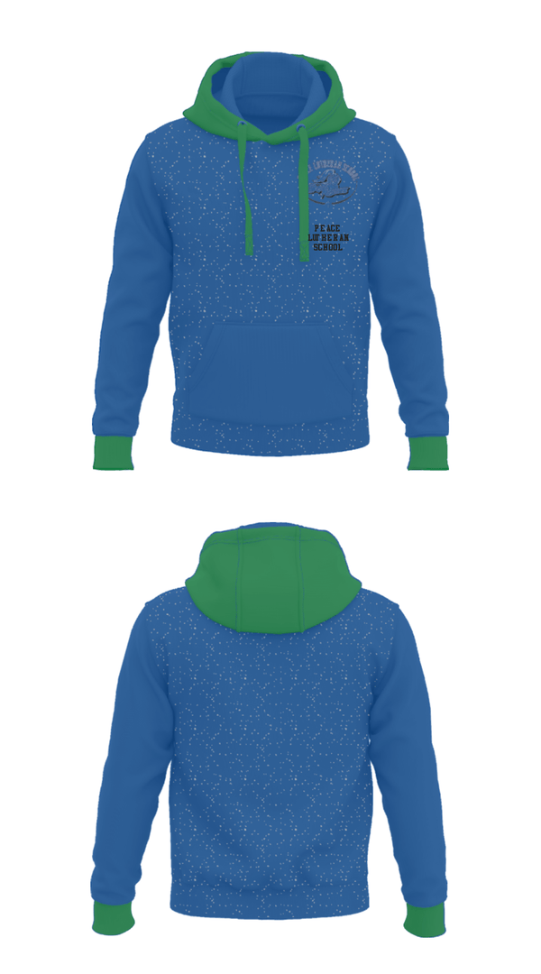 Hoodie, Peace Lutheran School, Spirit Store, Teamtime, Team time, sublimation, custom sports apparel, team uniforms, spirit wear, spiritwear, sports uniforms, custom shirts, team store, custom team store, fundraiser sports, apparel fundraiser