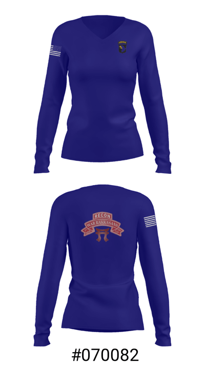 1-33 CAV 83139325 Women's Long Sleeve V-neck Shirt - 7
