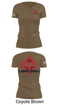 CLB4 18081241 Women's Short Sleeve V-neck Shirt - 12