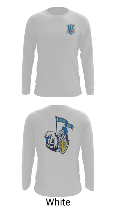 Castle Rock Elementary 34121157 Long Sleeve Performance Shirt - 4