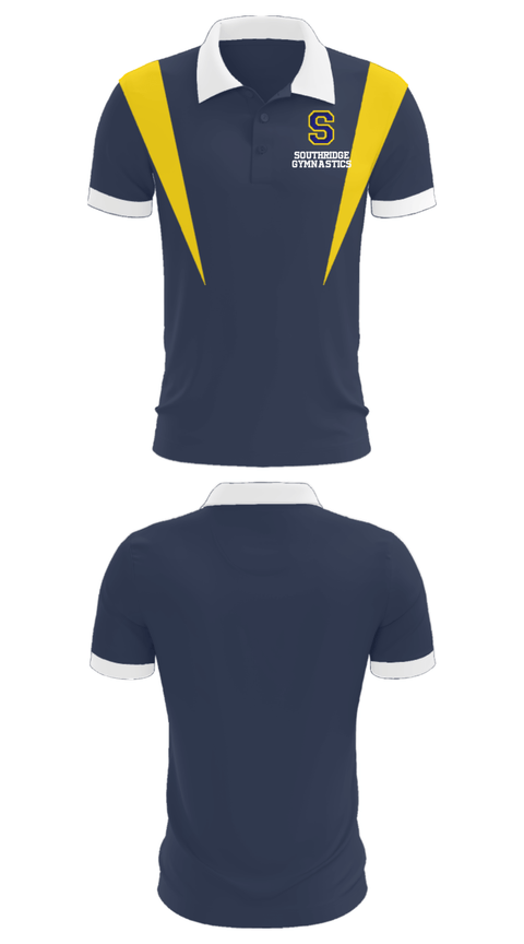 Short Sleeve Performance Polo, Southridge High School Gymnastics, Spirit Store, Teamtime, Team time, sublimation, custom sports apparel, team uniforms, spirit wear, spiritwear, sports uniforms, custom shirts, team store, custom team store, fundraiser sports, apparel fundraiser